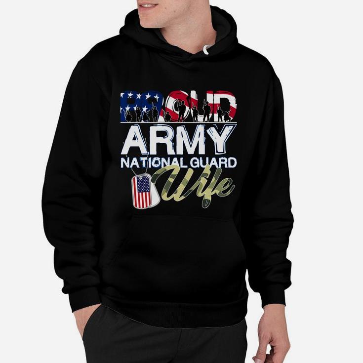 National Freedom Day Proud Army National Guard Wife Hoodie