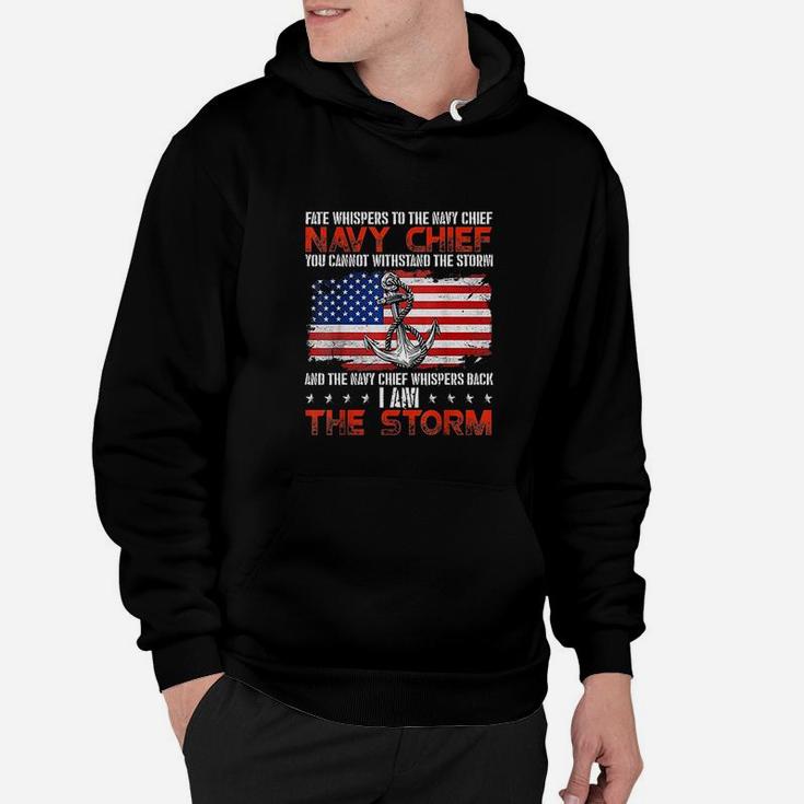 Navy Chief Fate Whispers To The Navy Chief You Canno Hoodie