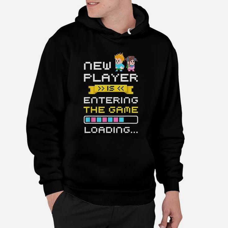 New Baby Gaming First Time Dad Mom Hoodie