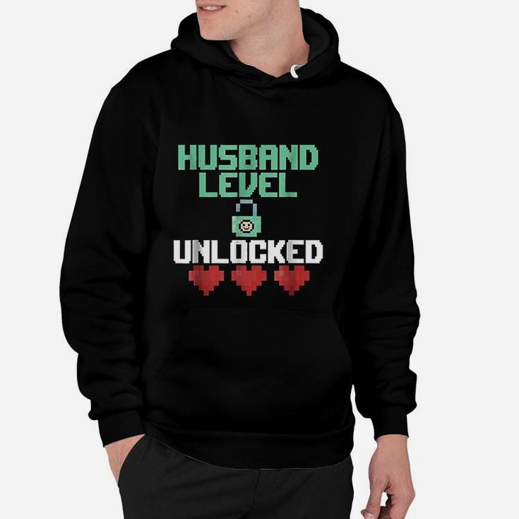 New Husband Level Unlocked Just Married Gamer Gift Hoodie