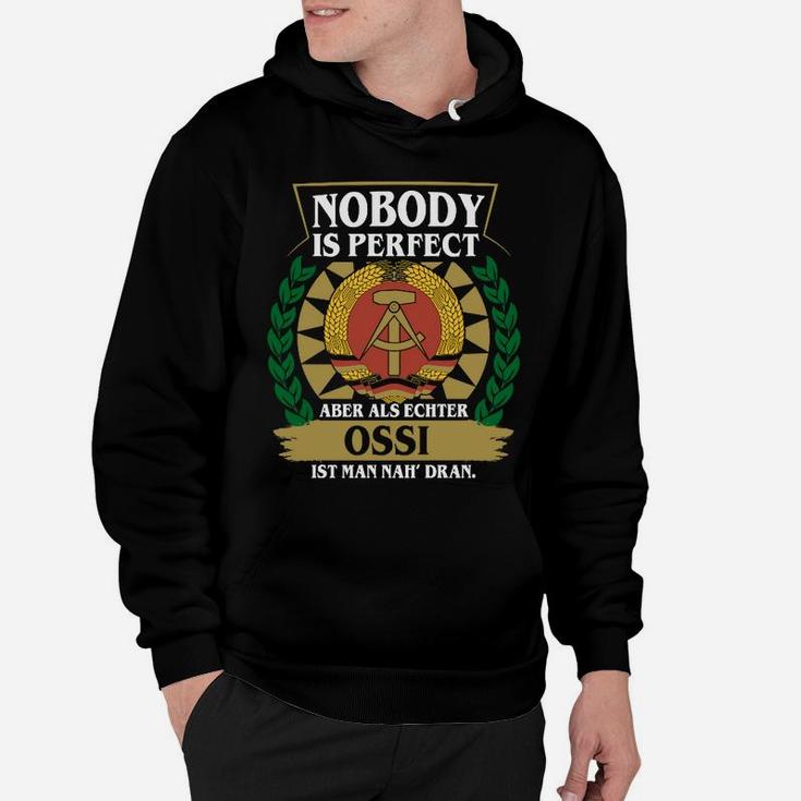 Niemand Ist Perfektes Sonderausgabe- Hoodie