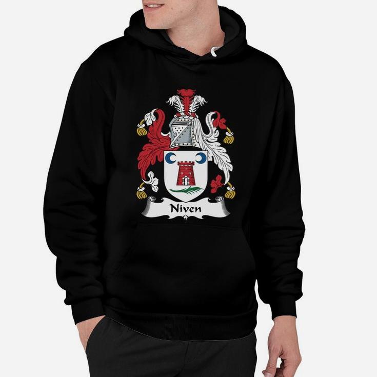 Niven Family Crest Scottish Family Crests Hoodie | Seseable