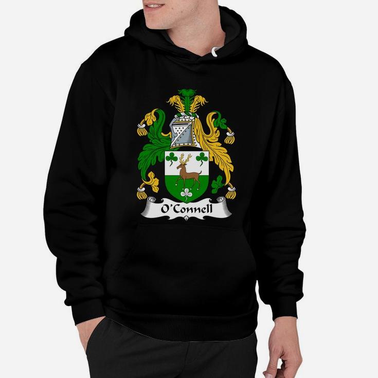 O'connell Coat Of Arms Irish Family Crests Hoodie
