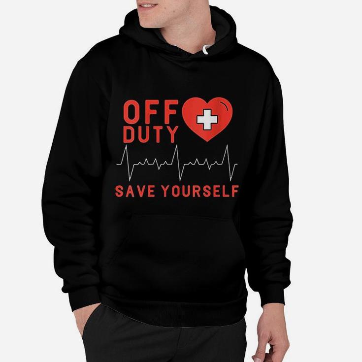 Off duty save yourself on sale hoodie