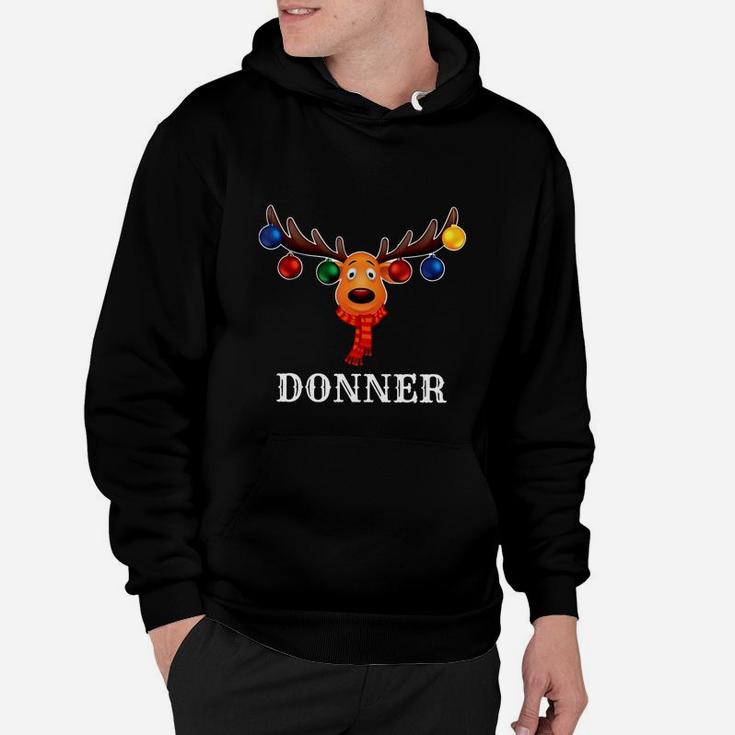 Official Santa Reindeer Donner Xmas Group Costume Sweater Hoodie