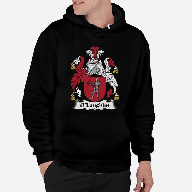 O'loughlin Coat Of Arms Irish Family Crests Hoodie