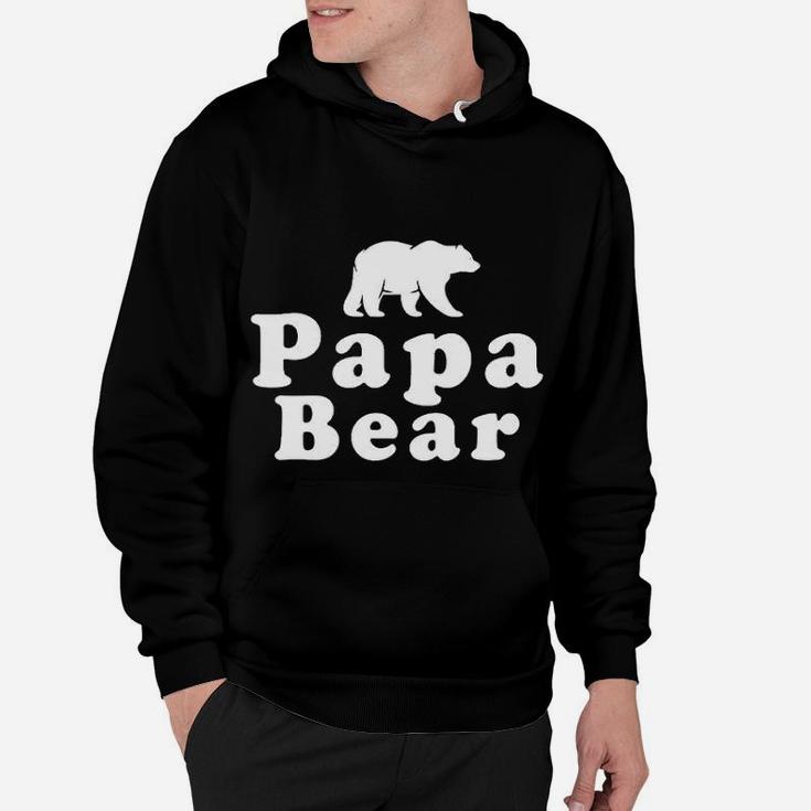 Papa Bear Cute Bear Hoodie