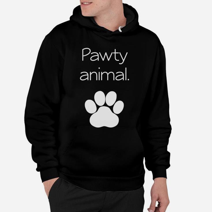 Pawty Animal Party Animal Funny Pet Doggy Kitty Hoodie