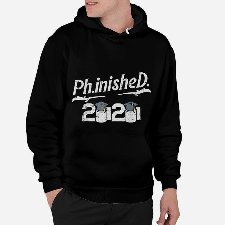 Phinished 2020 Toilet Paper Funny Doctorate Graduation Gift Hoodie