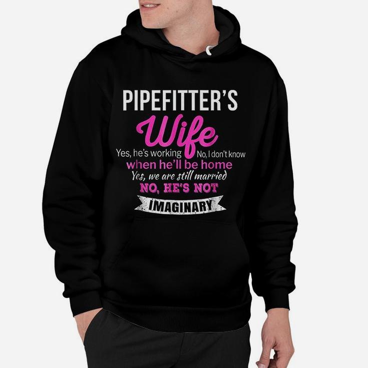 Pipefitter Wife Gift Funny Wedding Anniversary Hoodie