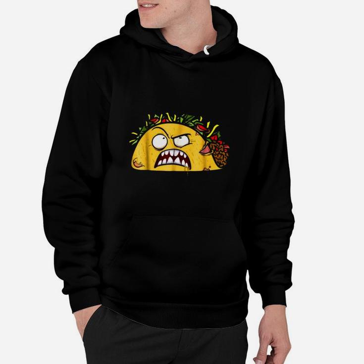 Premium Funny Tacos Zombie Face Scary Halloween Costumes Shirt Hoodie