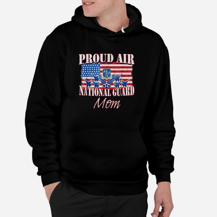Proud Air National Guard Mom Usa Air Force Mothers Day Hoodie