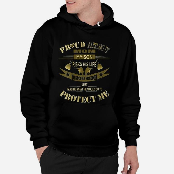 Proud Army Mom Army Mother birthday Hoodie