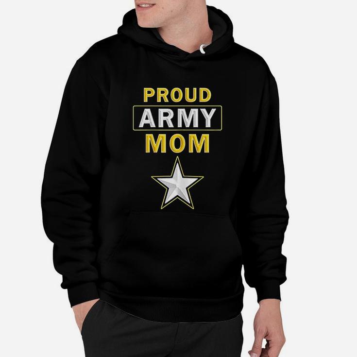 Proud Army Mom Us Army Mom Proud Gift Mothers Day Hoodie