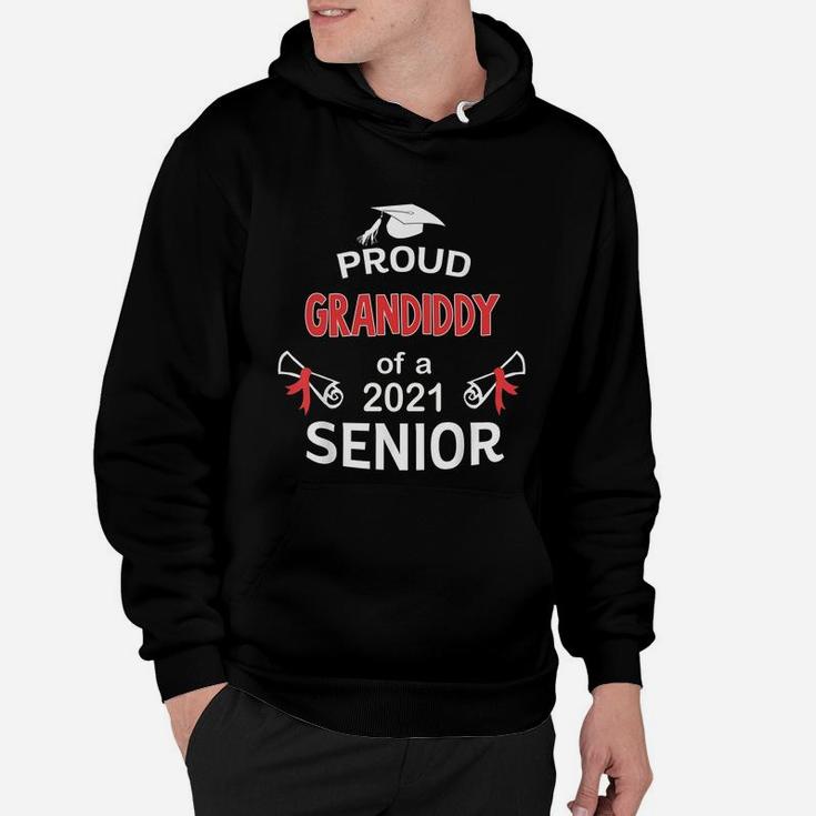 Proud Grandiddy Of A 2021 Senior Graduation 2021 Awesome Family Proud Gift Hoodie