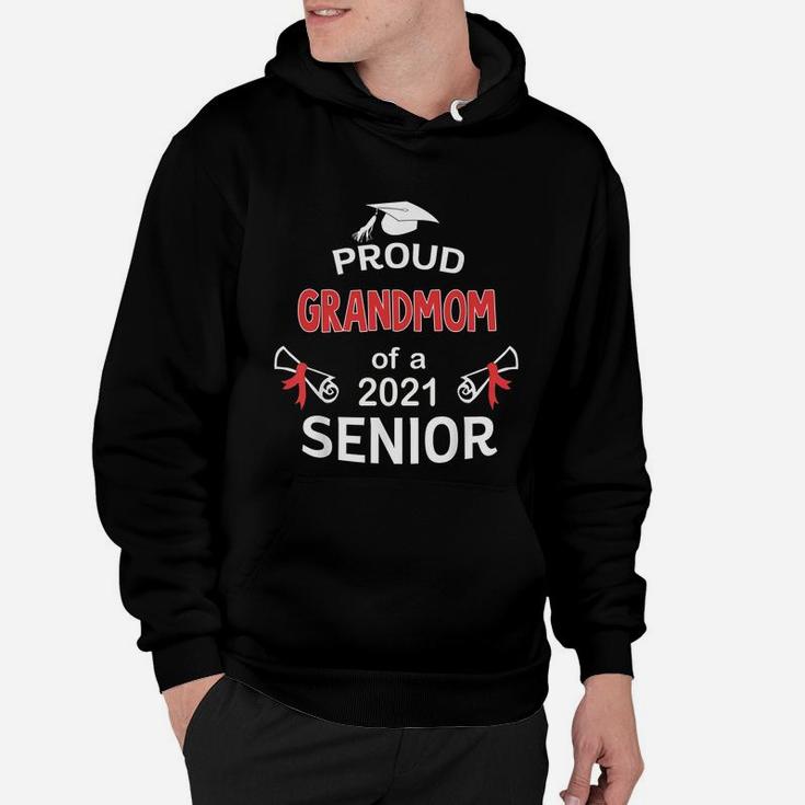 Proud Grandmom Of A 2021 Senior Graduation 2021 Awesome Family Proud Gift Hoodie