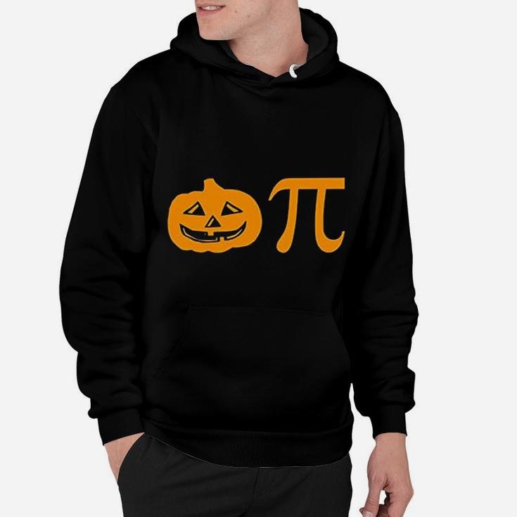 Pumpkin Pi Funny Halloween Geek Math Pi Graphic Hoodie