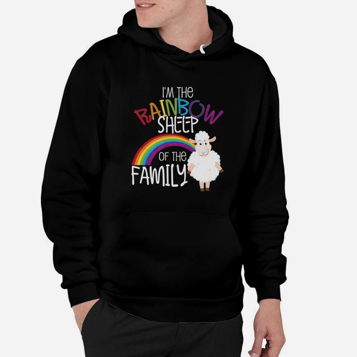 Rainbow Sheep Gay Pride Ally Lgbtq Family Allies Gift Hoodie