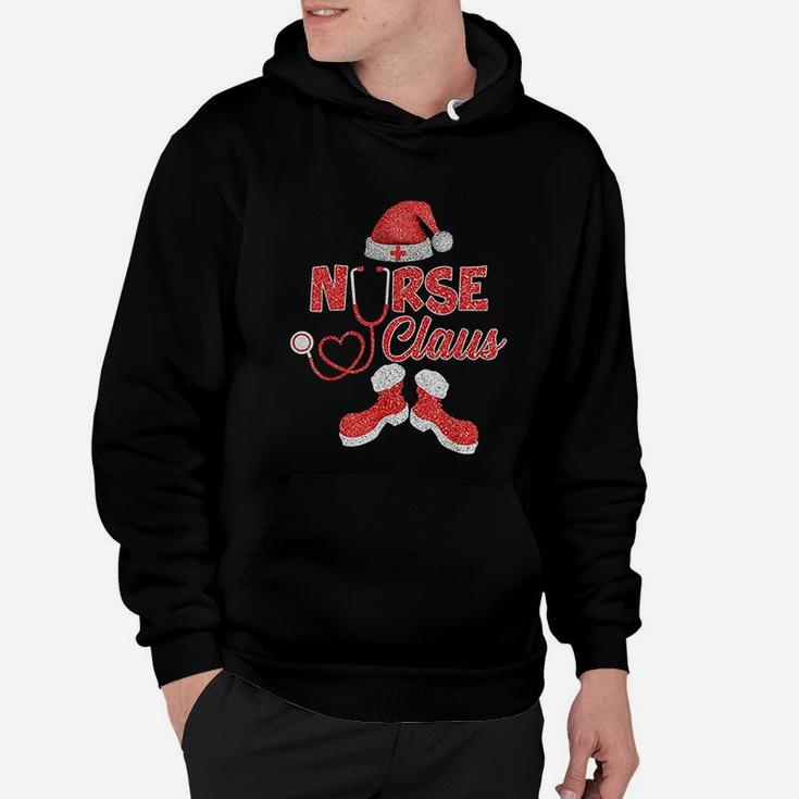 Santa Icu Elf Er Nurse Claus Squad Hat Christmas Hoodie