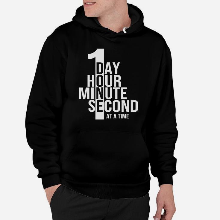 Sobriety Recovery Sober One Day At A Time Hoodie