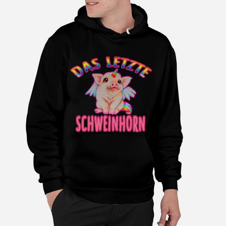 Spassiges 'Das Letzte Schweinehorn' Hoodie, Einhorn-Motiv für Fans