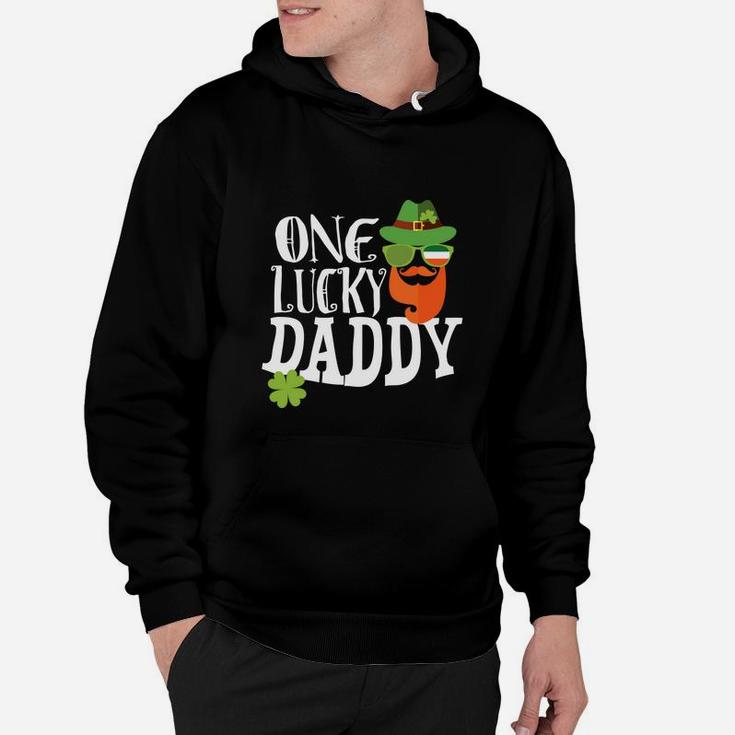 St Paddys Day One Lucky Daddy Dad St Patricks Pattys Hoodie