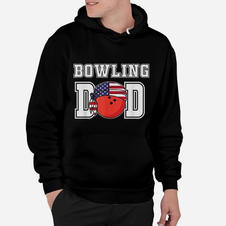 Ten Pin Bowlers Team Player Fathers Gifts For Bowling Dad Hoodie