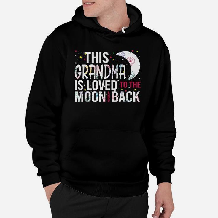 This Grandma Is Loved To The Moon And Back Hoodie