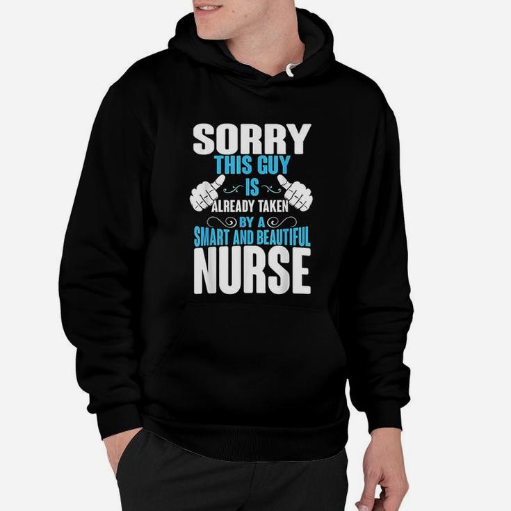 This Guy Is Taken By A Nurse Husband Hoodie