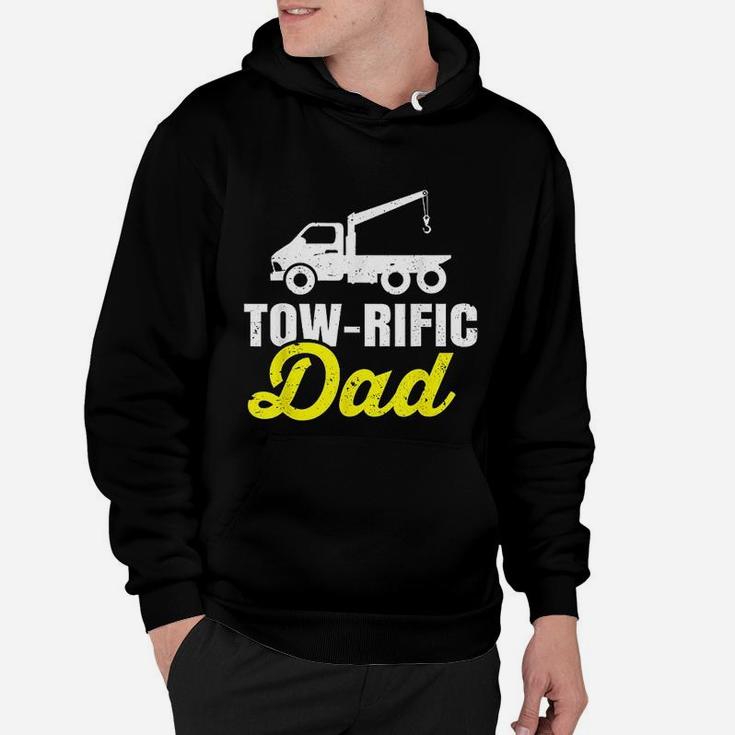 Tow Truck Driver Dad Father Towing Car Pickup Wrecker Gift Hoodie