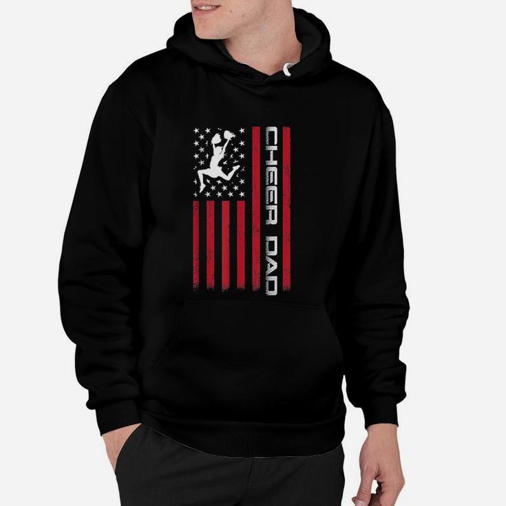 Us Flag Cheer Dad Gift For Fathers Day Hoodie