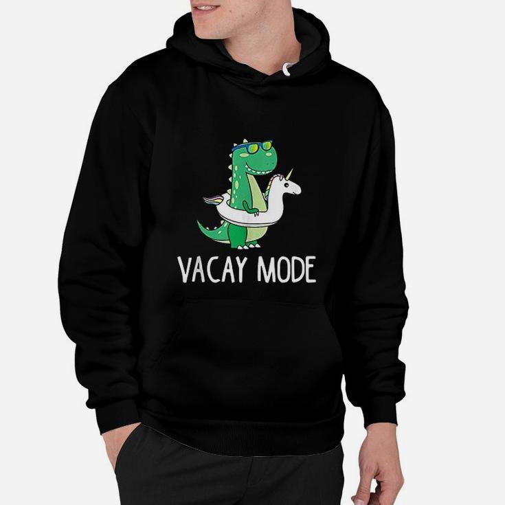 Vacay Mode Cute Dinosaur Funny Family Vacation Gift Hoodie