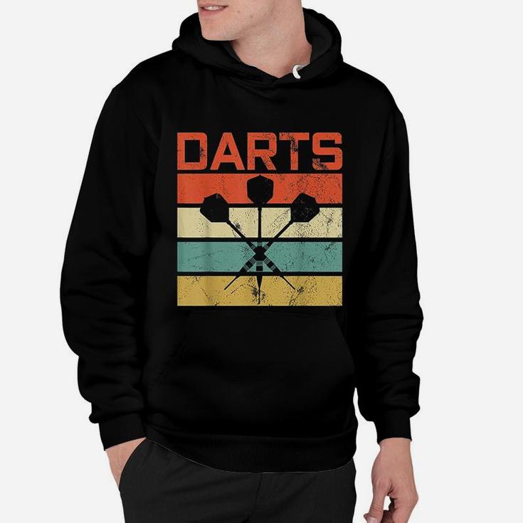 Vintage Darts Board Sports Bar Gift Hoodie