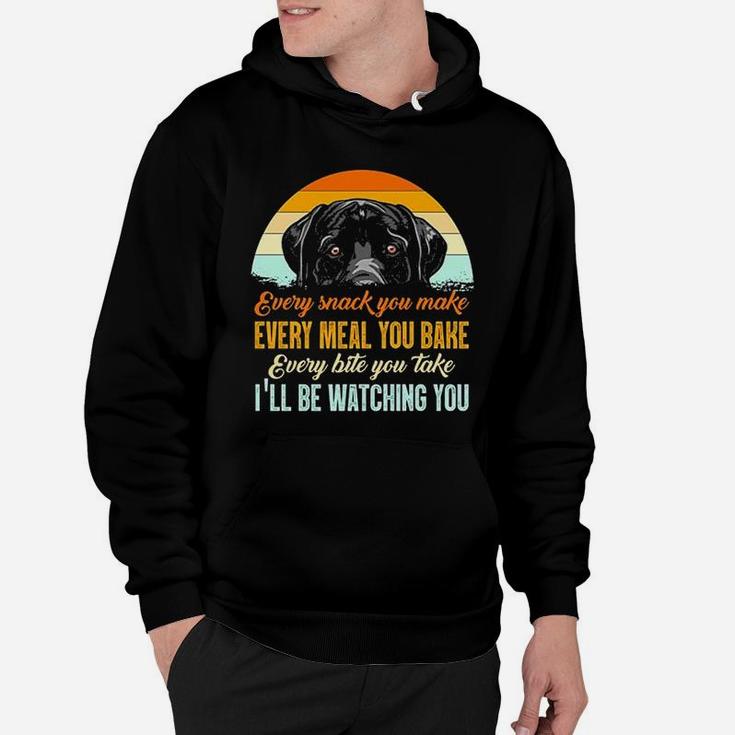 Vintage Every Snack You Make Every Meal You Bake I Will Be Watching You Funny Hoodie