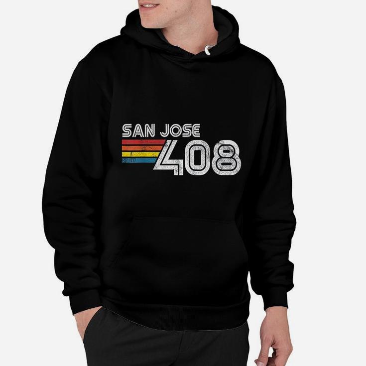 Vintage San Jose Proud 408 California State Hoodie