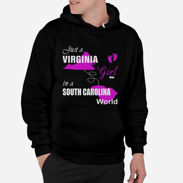 Virginia Girl In South Carolina Shirts Virginia Girl Tshirt,south Carolina Girl T-shirt,south Carolina Girl Tshirt,virginia Girl In South Carolina Shirts Hoodie