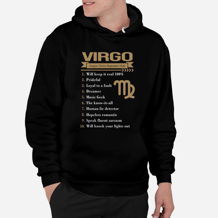 Virgo Queens, Virgo Kings, Virgo Facts T Shirts Hoodie