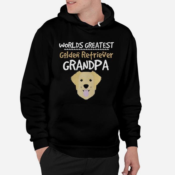 Worlds Greatest Golden Retriever Grandpa Funny Love Shirts Hoodie