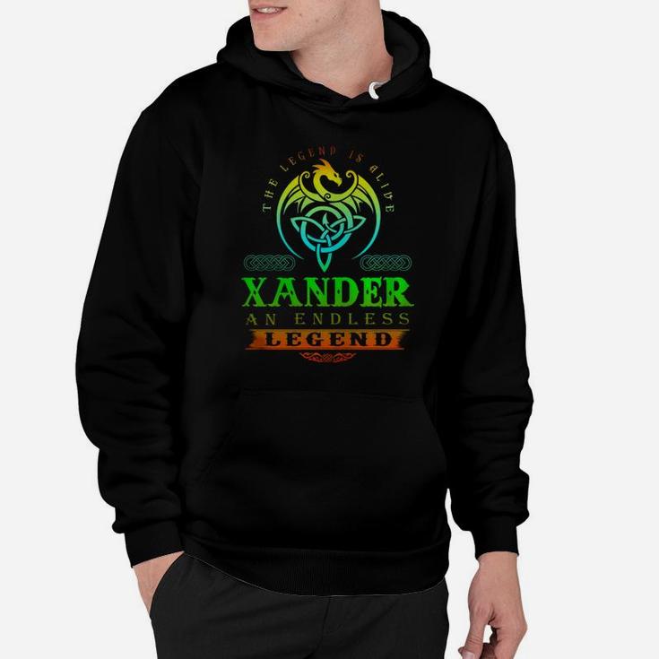 Xander The Legend Is Alive Xander An Endless Legend Colorgradient Hoodie