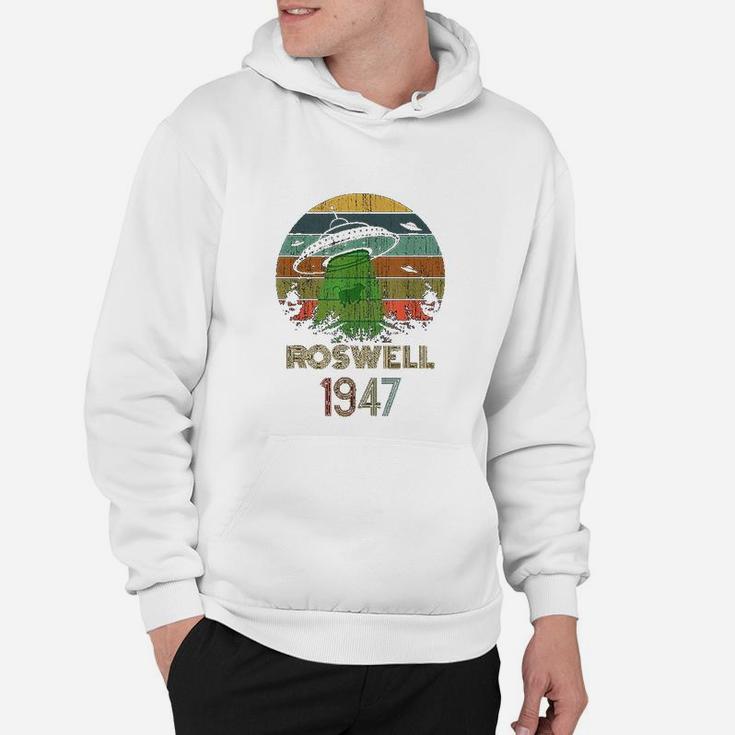Alien Ufo Custome Abduction Roswell 1947 Space Alien Lover Hoodie