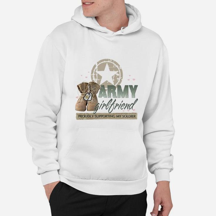 Army Girlfriend Supporting, best friend gifts, birthday gifts for friend, gifts for best friend Hoodie