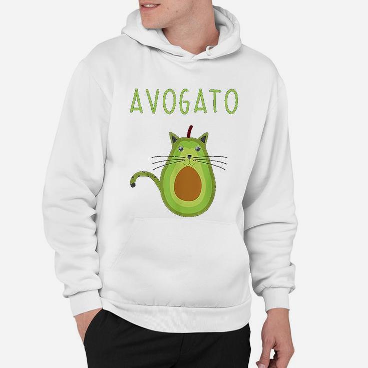 Avogato Cinco De Mayo Gift Cinco De Meow Cat Avocado Hoodie