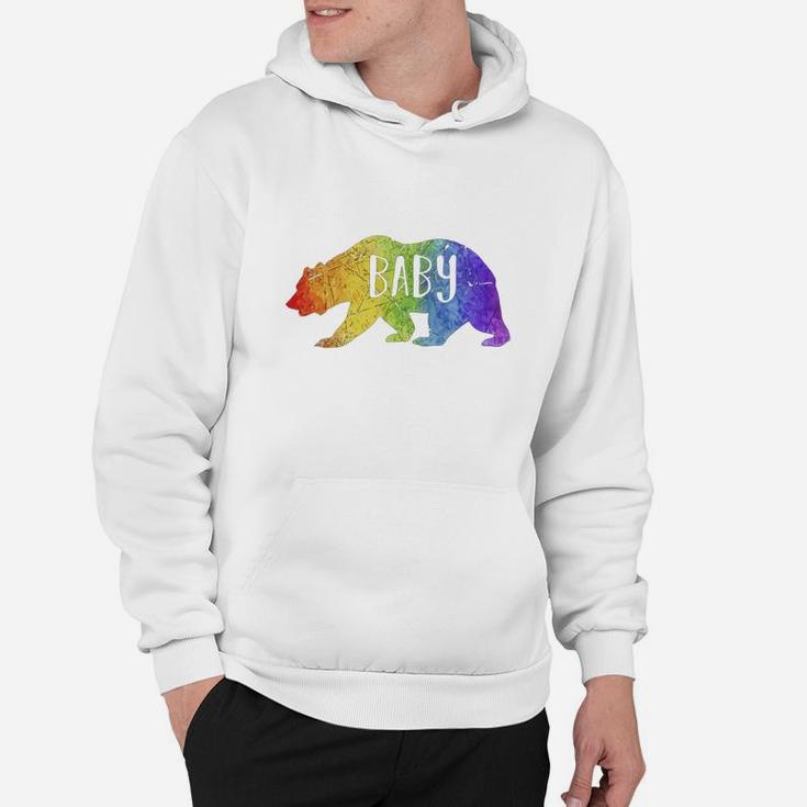 Baby Bear Rainbow Lgbt T-shirt - Lesbian Gay Pride Gift Hoodie