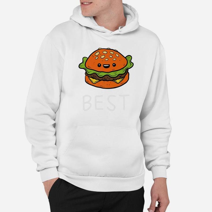 Burger Best Friends Siblings Father And Son Matching Premium Hoodie