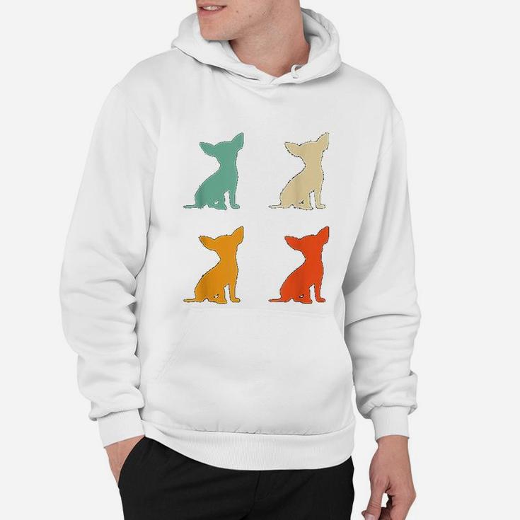 Chihuahua Gift For Dog Lover Retro Chihuahua Vintage Dog Hoodie