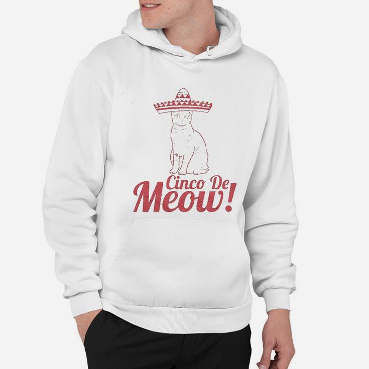 Cinco De Meow Funny Hoodie
