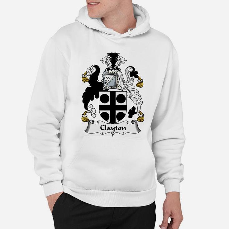 Clayton Family Crest / Coat Of Arms British Family Crests Hoodie