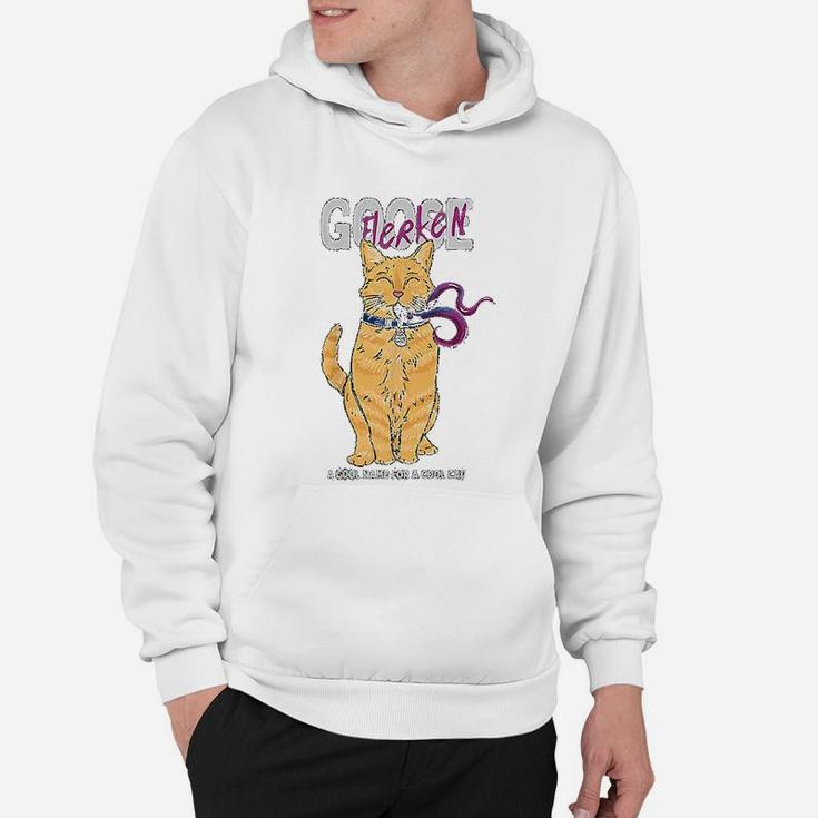 Cool Name For A Cat Cartoon Style Hoodie