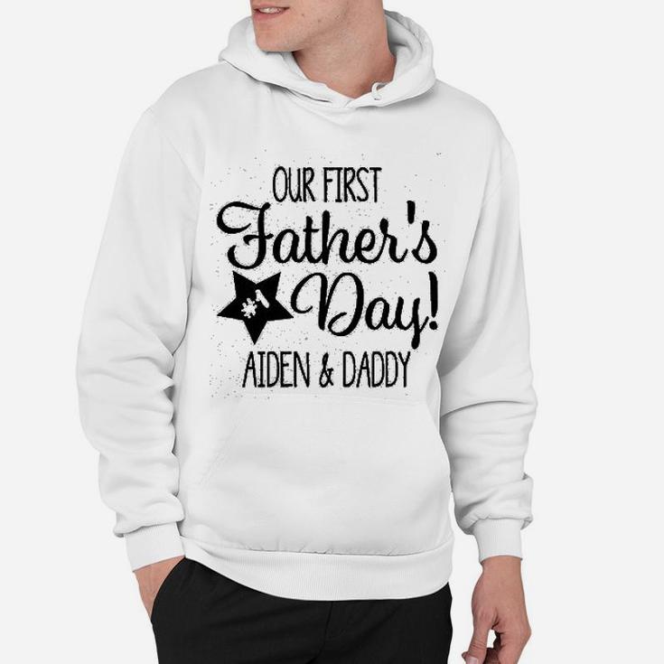 Custom First Fathers Day, best christmas gifts for dad Hoodie