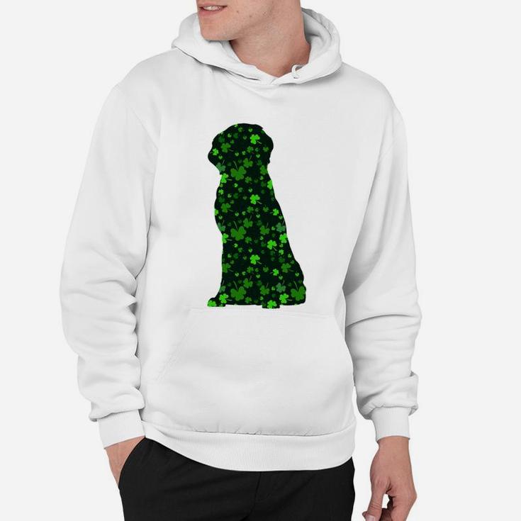Cute Shamrock Golden Retriever Mom Dad Gift St Patricks Day Awesome Dog Lovers Gift Hoodie